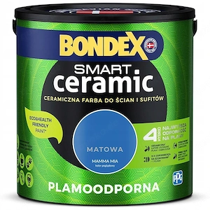 Artikel: Bondex ceramic wall paint 2.5 l matt blue Hochwertiger Artikel aus unserem Online-Shop