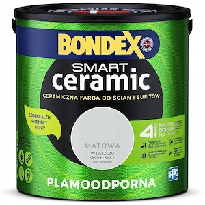 Artikel: Bondex ceramic wall paint 2.5 l Drop Rain matt gray Hochwertiger Artikel aus unserem Online