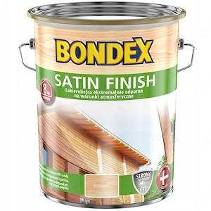 Artikel: Bondex SATIN-FINISH lacquer stain weather-resistant stain wood color clear 5 l Hochwertiger