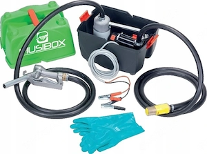 Artikel: Set diesel fuel in suitcase 12V 45l min Portable 12V pump mobile gas station Hochwertiger A