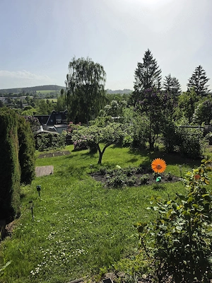 Im Garten Spaß haben