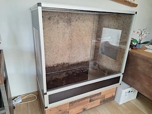 Alu Steck Profil Terrarium 110x100x70