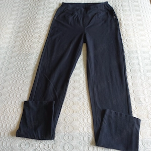 Damen - Schlupfhose H.I.S im 5-Pocket-Jeans-Stil, Loungewear, in 5 Farben, schwarz, je Hose 19,00  