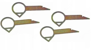 Artikel: RADIO REMOVAL WRENCH DIN AUDI SET OF 4 PIECES 8E0051530 Hochwertiger Artikel aus unserem On
