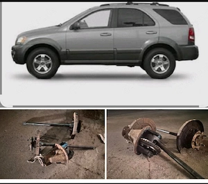 kia Sorento CRDI 2004 Differential 