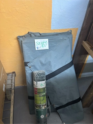 Tasche für 4 Ausstellungsboxen