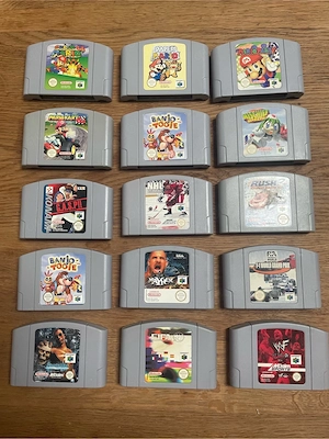 15 Nintendo 64 Spiele