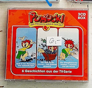 3 Kinder-Hörspiele CDs Pumuckl - 6 Geschichten aus der TV Serie