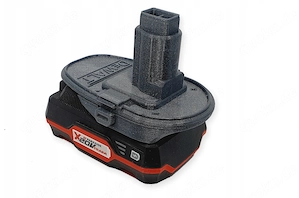 NEU Parkside x20v Batterieadapter fuer Dewalt Geraete