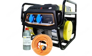 #SALE# Benzin-Stromgenerator mit Mikroprozessor-Starter SET