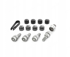 Original Audi Q3 Q5 Q7 Q8 Felgenschloss Set mit Abdeckungen Koffer 83A071455