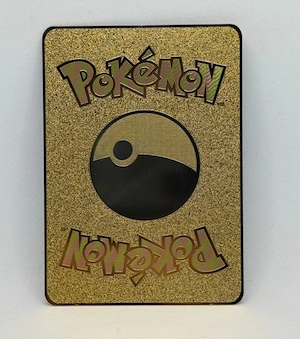 Pokémon Nachtara Metall Karte  Bild 2