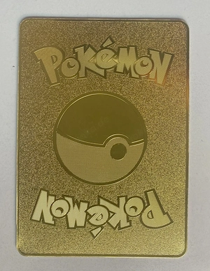 Pokémon Nachtara Metall Karte  Bild 6