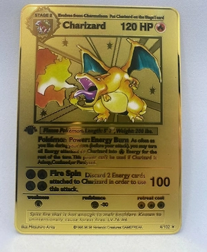 Pokémon Nachtara Metall Karte  Bild 5