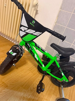 Kinderfahrrad 12" Kinderfahrrad Jungen stabiler Stahl-Rahmen Stützräder kindgerecht