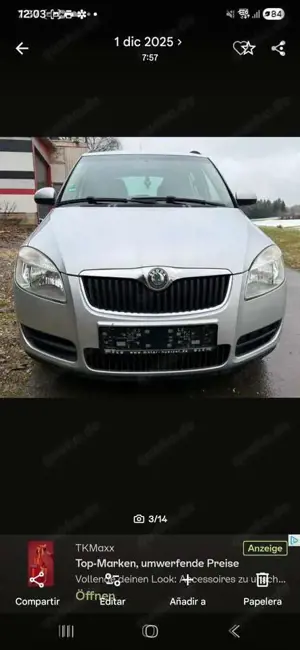Skoda Fabia Combi 1.2 Young 70