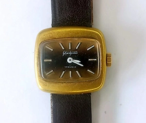Vintage Damenuhr Glashütte GUB   17 Rubis | Handaufzug | aus GDR Bild 3