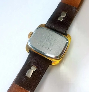 Vintage Damenuhr Glashütte GUB   17 Rubis | Handaufzug | aus GDR Bild 2