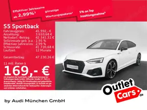 Audi S5 TDI tiptr. Pano/BO/HuD/Virtual+/Ma