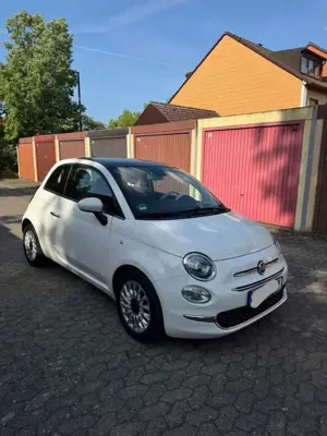 Fiat 500 Lounge Panoramadach/Navi/Leder/8 fach Bereift/PDC