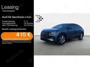 Audi Q4 e-tron Q4 Sportback 50 e-tron qu. S line 0,25%*Pano*HuD