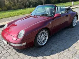 Porsche 993 911 Carrera 4 Cabrio * Schalter * Scheckheft * neue Wartung * Top-Ausstattung*dt. Fahrze