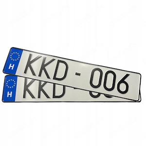 Autokennzeichen KFZ Kennzeichen fuer Sammler oder Showzwecke original gepraegt Ungarn