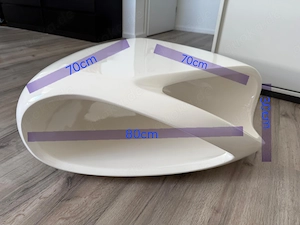 Lounge Retro Couchtisch von Riess-Ambiente 