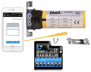 Artikel: INEL N-20 FI60 motor roller shutter motor + Wifi ShutterBox Controller Set SmartHome Hochwe