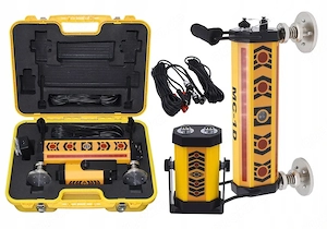 NIVEL SYSTEM MC 1D LASERSENSOR FUER DOZER Set Baumaschinen Vermessung Bulldozer Bagger Radlader
