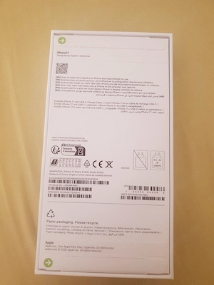 Iphone 17 Schwarz in 512 GB