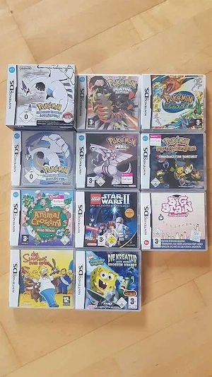 Nintendo DS Spielesammlung, mehrere von Pokemon 