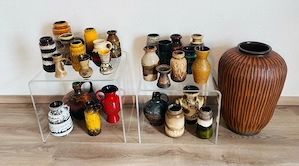 Großes Konvolut West German Pottery   60er 70er Jahre   Fat Lava & Vintage Keramik Vasen, ab 10-60  