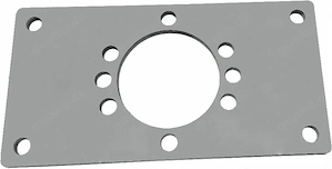 Montageflansch f r Hydraulikmotoren der Gruppen 2 und 3 Typ: BMR, SMR, DMR, BMS, SMS, DMS, OMS HYDRA