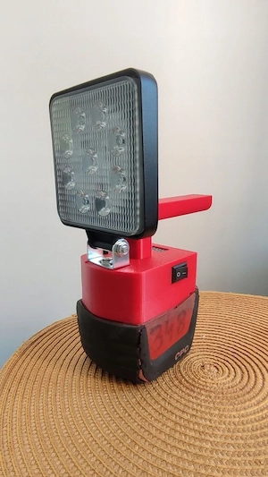 Akku-Taschenlampe HILTI f r 14,4-V-Akku-Lampe mit Griff Handgriff, dadurch einfacher und bequemer