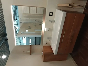Doppelwaschtischanlage mit WC & Bidet