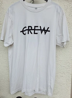 Schönes Wincent Weiss Crew T-Shirt Gr. XL in weiß