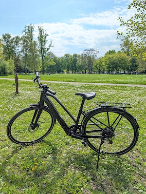 Fahrrad mit Antrieb von Diamant