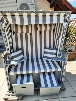 Strandkorb, verstellbar