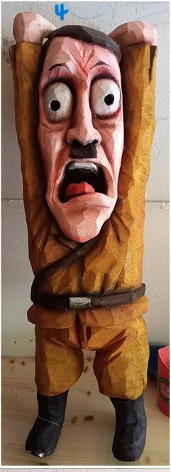 Halloween Figur Kunstfigur-Styroporplastik-Skulptur-Gruselfigur