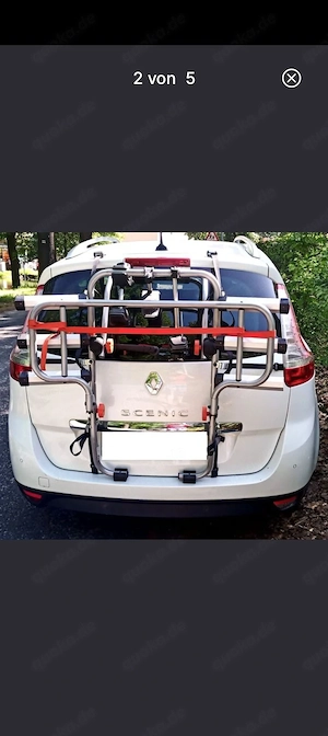     Aguri Advans 3 Silver Heckfahrradträger   Für bis zu 3 Fahrräder!   