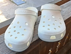 CROCS Classic Clog Gr. 10-12   43-44 in weiß