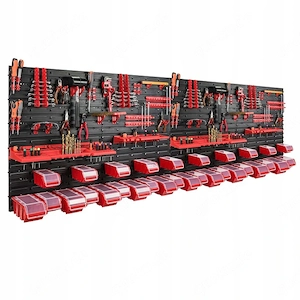 Anzahl der Beh lter: 30 Halter 1: 2x Werkzeugablage 580 x 158 x 67 mm Halter 2: 2x Werkzeugablage 38