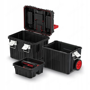Abmessungen: 360x640x450mm ?? Gro e R der f r einfachen Transport der Box ?? Modularer K rper aus ve