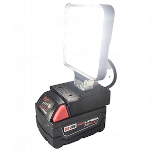 Led arbeitsleuchte fuer milwaukee m18 akku baulampe taschenlampe
