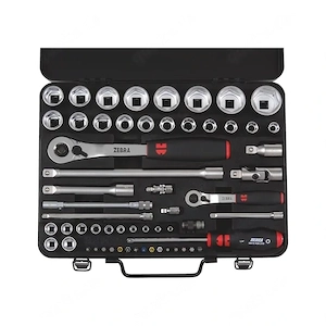 W RTH WURTH Steckschl ssel 1 2 Zoll und 1 4 Zoll 59-teiliges Sortiment 096509059