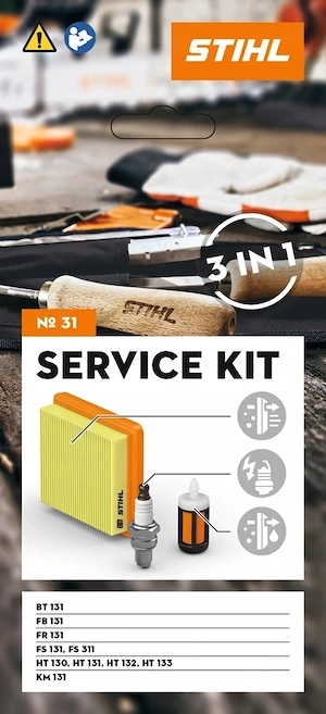 STIHL Inspektionsservice-Set Nr. 31 FS 131 311, FR FB 131 und weitere Motorsensen HT 130 131 132 133
