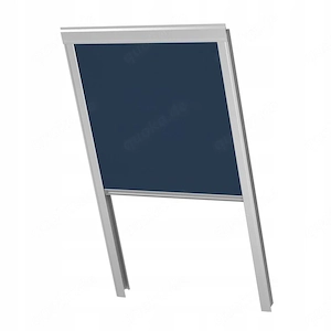 Rollo Jalousien Rolladen fuer RoofLite Dakstra Dakea Velux 78x140 M8A Blauton