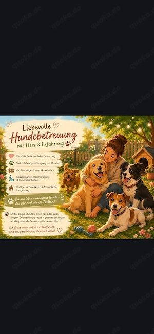Liebevolle Hundebetreuung mit Familienanschluss