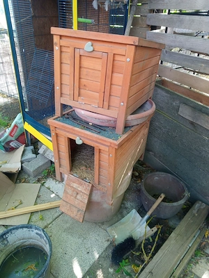 Kleintierhaus   Holzhaus für den Außenbereich zu verkaufen